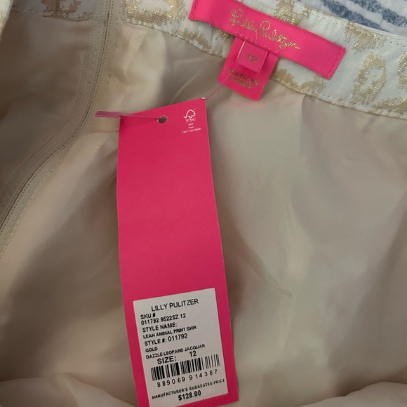 Lilly Pulitzer Leah animal print skirt - Picture 2 of 4